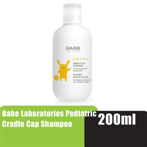 BABE LABORATORIOS Pediatric Cradle Cap Shampoo 200ml - Baby Shampoo with Condioner (for The ...