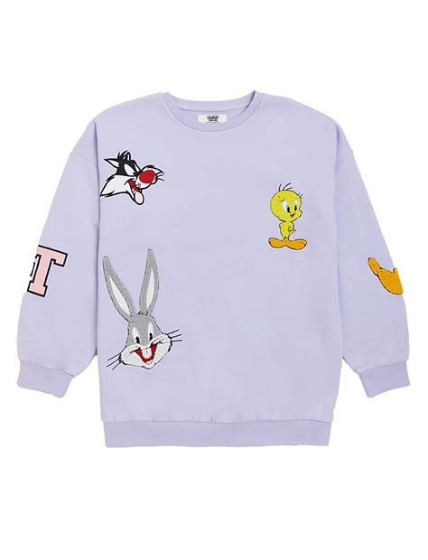 Buy Cotton Rich Looney Tunes™ Sweatshirt at Marks & Spencer