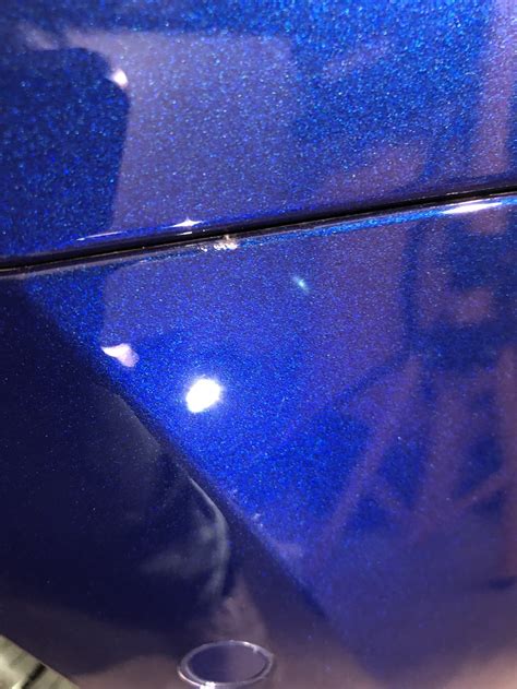 Dark Blue Metallic Paint