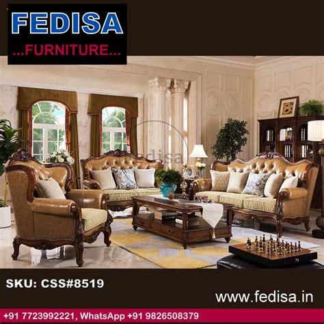 Luxury Sofa Set Wooden Sofa For Drawing Room Akeshiya Wood Sofa Set ...