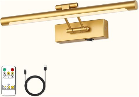 7Degobii Battery Operated Picture Lights with Remote and Timer,Wireless Art Light for Paintings ...