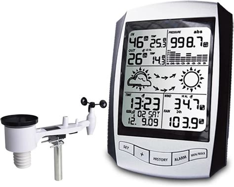Buy zoudelong21321 Weather Station Weather Station with Anemometer ...