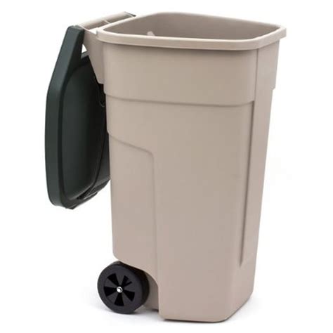 Buy Rubbermaid 110L Wheeled Garden Refuse Recycle Waste Rubbish Storage ...