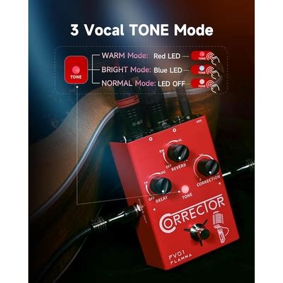 FLAMMA FV01 Vocal Effects Processor Pitch Correction India | Ubuy