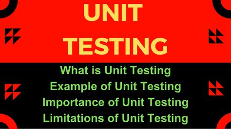 Unit Testing 的图像结果