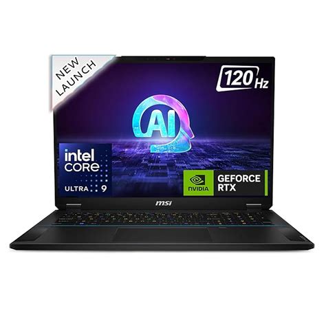 MSI Intel Core Ultra 9 185H 32 GB RAM/ 2 TB SSD/ Win 11 Home/ 18 inch ...