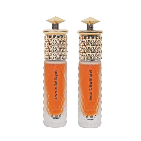Manasik Set of 2 Alcohol Free Premium Attar, Ameer Al Oud Original ...