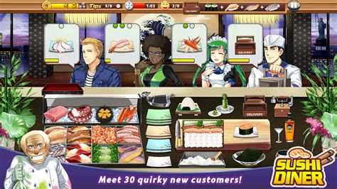 Sushi Diner - Fun Japanese Sushi Restaurant Kitchen Cooking Game:Amazon ...