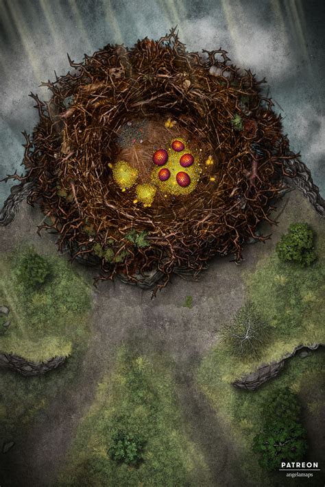 Nest – Angela Maps – Free Battle Maps for TTRPGs