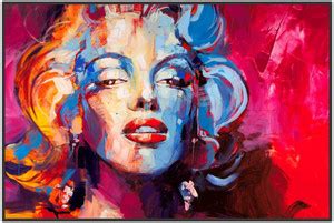 Monore Girl Portrait Poster (Cover Area :- 19 X 13 inch) Paper Print ...