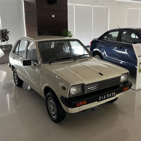 India's first Maruti 800 fully restored by manufacturer: Pictures