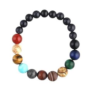 Buy MYADDICTION Universe Solar System Planet Energy Beaded Bracelets ...
