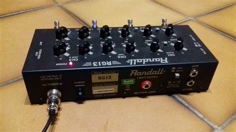 RG13 - Randall RG13 - Audiofanzine