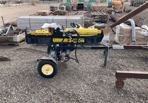 Image result for Using a Champion Log Splitter