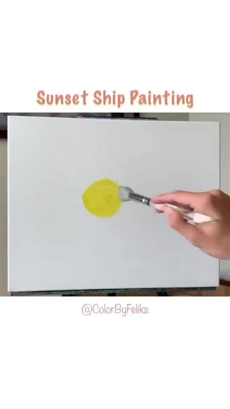 Acrylic Painting Sailing Boat Tutorials 的图像结果