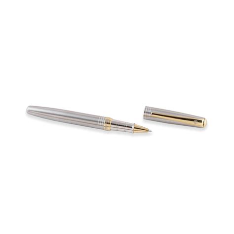 Picasso Parri Brace Stainless Steel with Gold Parts Roller Pen