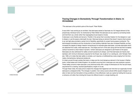 Transformation in Stairs- In case of Ahmedabad | CEPT - Portfolio