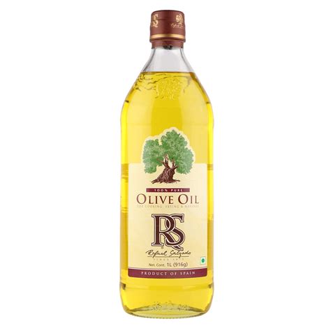 Rafael Salgado 100% Pure Olive Oil | Good for Indian Cooking and Frying ...