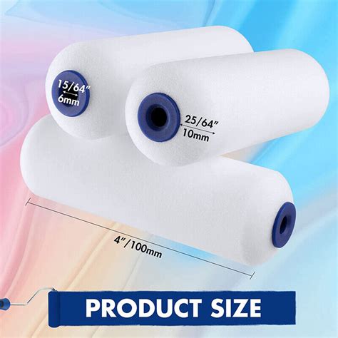 WORKPRO 12-Pack Foam Paint Roller 4 Paint | Ubuy India