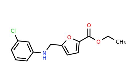 CAS 1217034-54-2 | Ethyl 5-(((3-chlorophenyl)amino)methyl)furan-2 ...