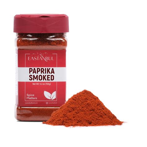 Amazon.com : Eastanbul Smoked Paprika Powder, 5.29oz Ground Spanish ...