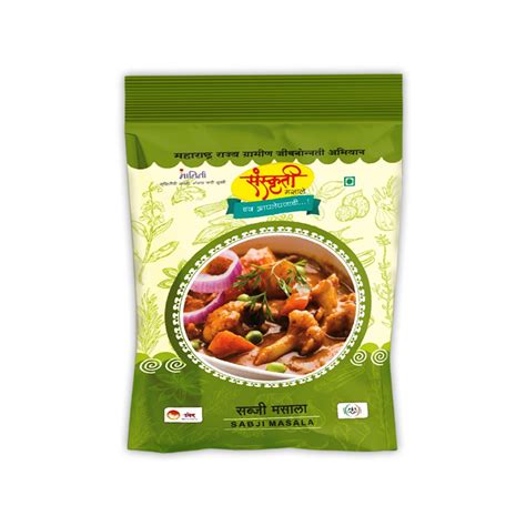 SANSKRUTI Sabji Masala,Made By Natural Ingredients,No Artificial flavo