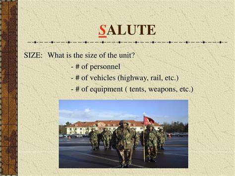 PPT - Military Observation Report Protocol "SALUTE PowerPoint ...