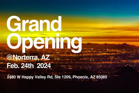 Norterra, AZ Grand Opening | 2nd Street
