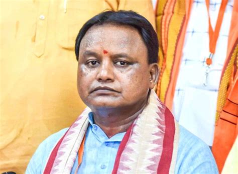 Newly elected Odisha Chief Minister Mohan Charan Majhi