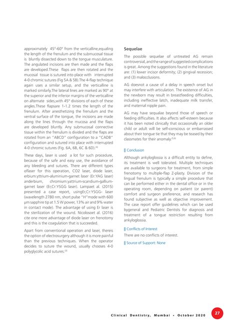 Ayesha_Lingual Frenectomy in pediatrc dental patient | PDF