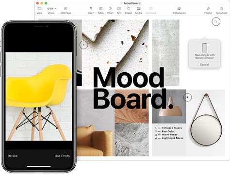 Insert sketches, photos, and scans from iPhone or iPad on Mac - Apple ...