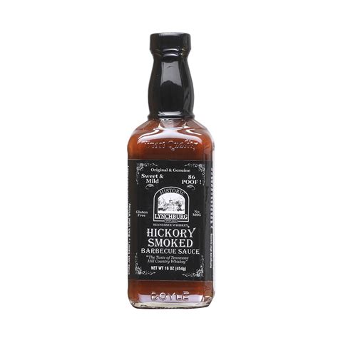 Historic Lynchburg Tennessee Whiskey Hickory Smoked Barbecue Sauce