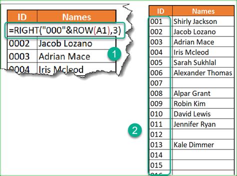 Image result for Excel Auto Number Tricks