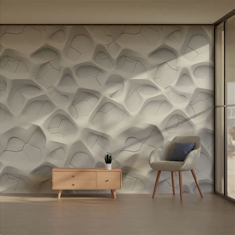 Sculpted Dimensions 3D Abstract Wallpaper Roll - Magicdecor®