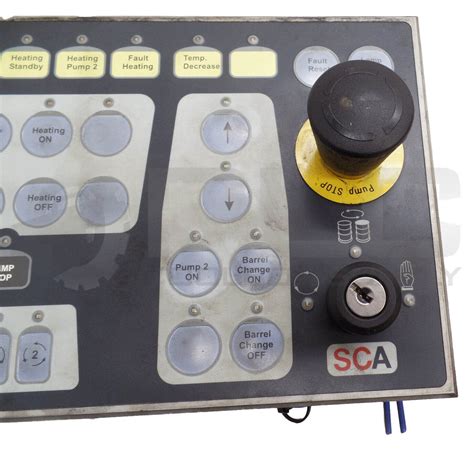 SCA PCU 5000-20 OPERATOR PANEL E071207-1A - PLC Toolbox Supply