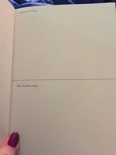 In 300 drawing prompts book. : r/FellowKids