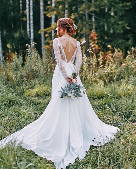 Lace Rustic Wedding Dresses – OSTTY