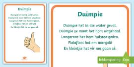 Handjies Klap Rympie Plakkaat (teacher made) - Twinkl