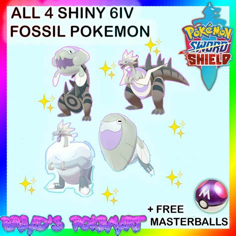 Shiny Fossil Pokemon