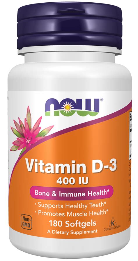 Vitamin D3 400 IU: Công dụng, liều dùng và hướng dẫn sử dụng an toàn