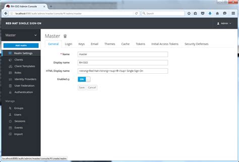 Getting Started Guide | Red Hat Single Sign-On | 7.0 | Red Hat ...