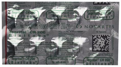 Tegrital CR 200 Divitabs: Price, Uses, Side Effects & How to Use ...