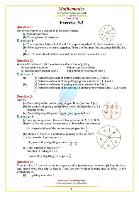 Image result for Math Class 8 Chapter 5 MCQs