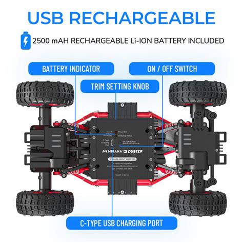 Mirana Duster 4WD 4x4 RC Car — Toycra