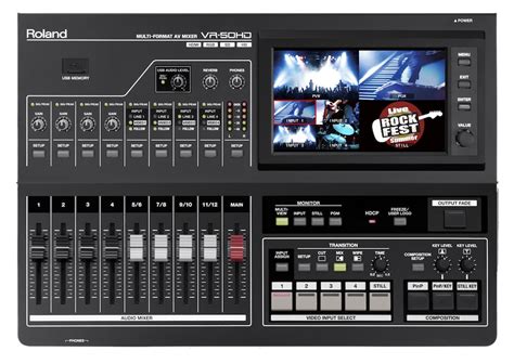 Roland presenta un mezclador audio/vídeo HD Multi-Formato con USB 3.0 ...