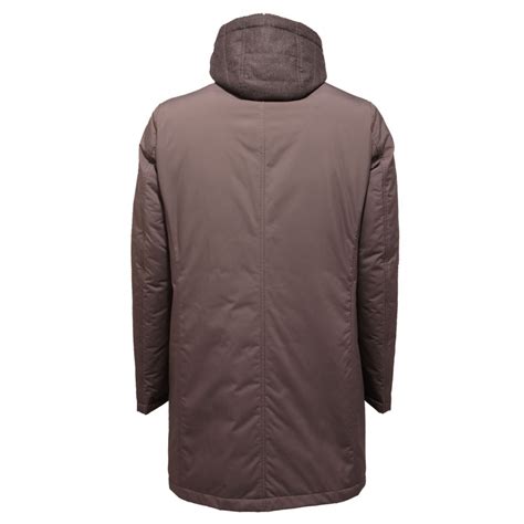0919AC giubbotto uomo HERNO SUB-ZERO 2 IN 1 tortora dove grey jacket men