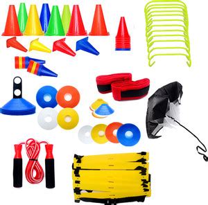 DANIKA SEHGAL Marker Cone 12 Set- 12 Hurdles, 20 Cones With Holder ...