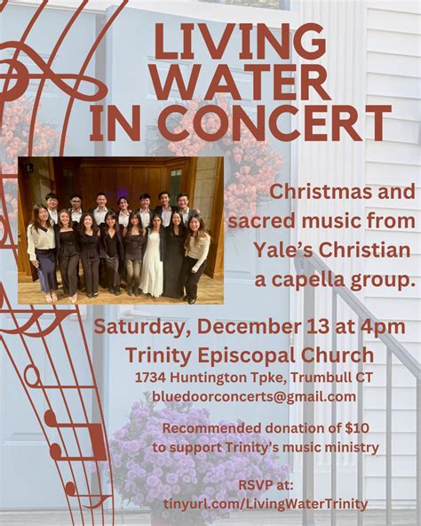 Dec 13 | Living Water in Concert | Trumbull, CT Patch