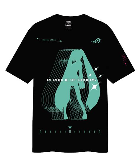 ROG T-SHIRT I HATSUNE MIKU EDITION | アパレル | Gaming アパレル｜ROG - Republic ...