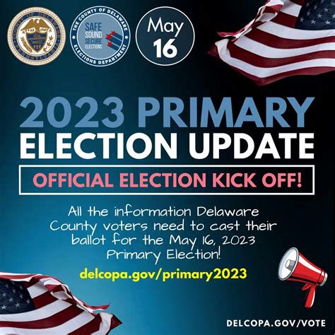 Delaware County Elections' 2023 Primary Election Kickoff - Yeadon Borough
